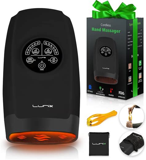 Lunix Lx3 Cordless Electric Hand Massager Electricmassagers