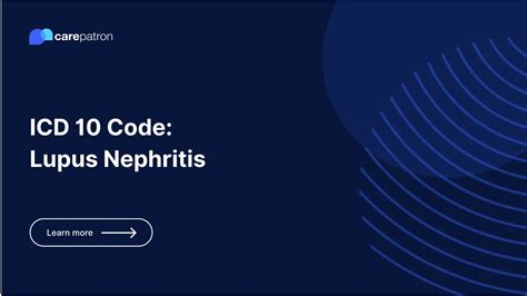 lupus nephritis dx code