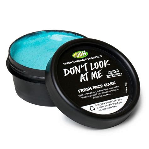 lush don't look at me face mask