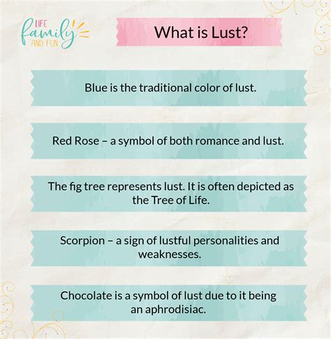 lust busting meaning
