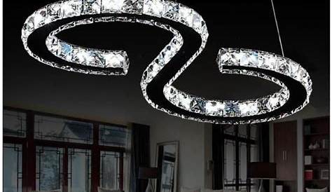 STOEX® 24W LED Lustre Moderne en Cristal LED Cristal