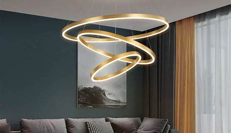 Lampe de salon lustre postmoderne moderne minimaliste LED