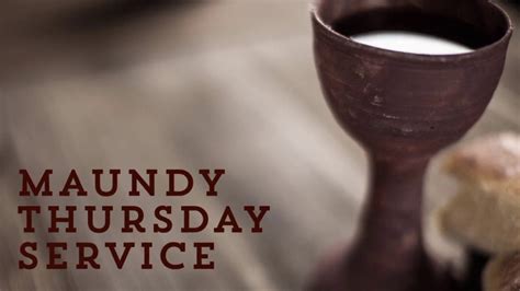 lutheran order of worship for maundy thursday