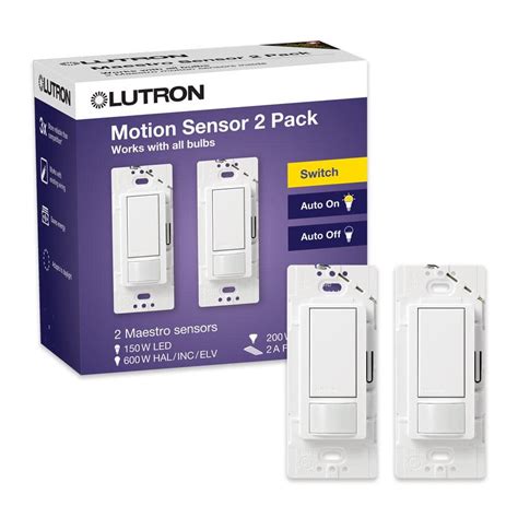 Lutron Maestro Motion Sensor Light Switch