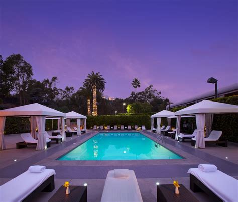 luxe hotel sunset boulevard spa