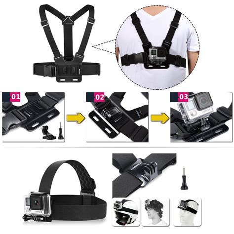 luxebell accessories kit for akaso ek7000
