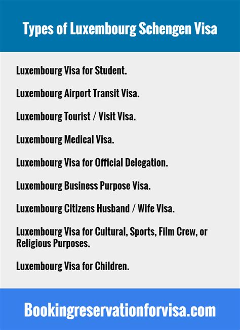 luxembourg visa appointment uk