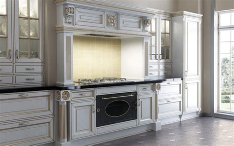 Island corners classic kitchen design, luxury classic kitchen