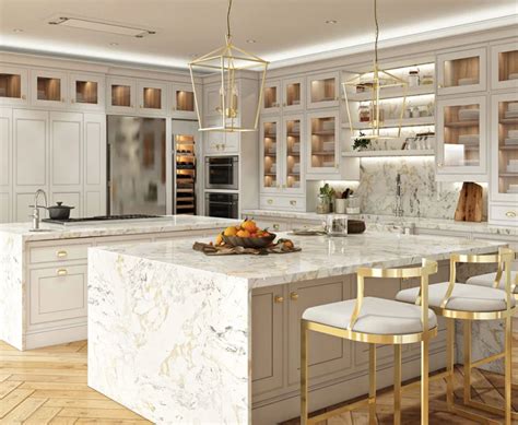 White and Gold Kitchen Design Ideas Your Clients Will Love