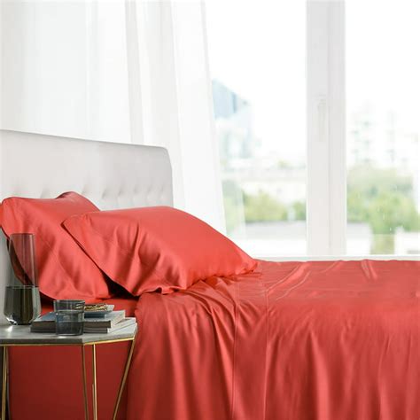 luxury bamboo bed sheets - queen size