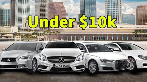 luxury cars for sale under 10000