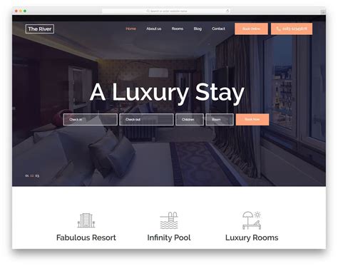 luxury hotel booking website