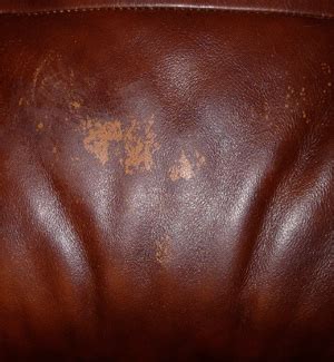 Luxury leather damage examples