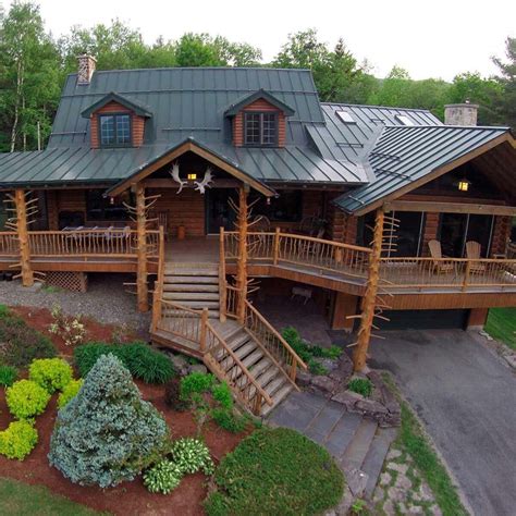 luxury log homes for sale in vermont
