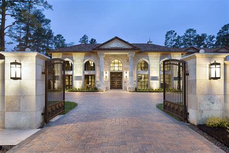 River Oaks Palace Mansion in Houston Texas Regency Style Home Listed