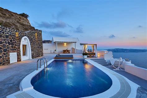 luxury villa santorini greece