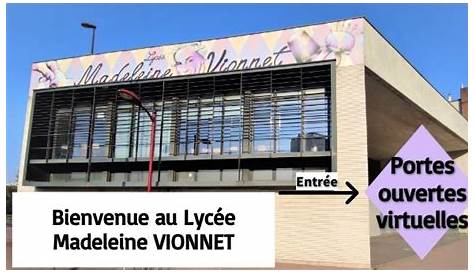 Lycee Madeleine Vionnet Bondy Lycée Professionnel à (93)