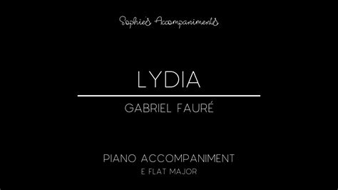 Lydia Faure E Flat
