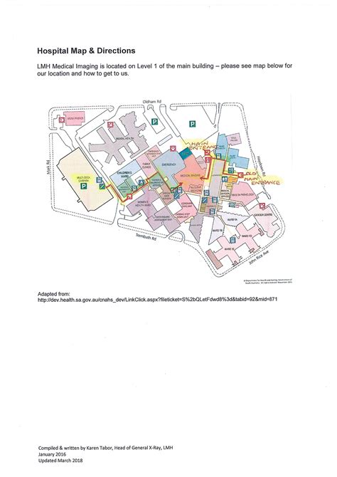 lyell mcewin hospital map