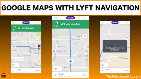 How to Use Google Maps with Lyft Navigation [Joe Explains] YouTube