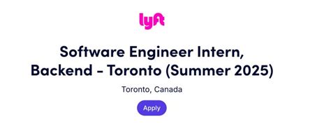 lyft 2025 summer finance internship