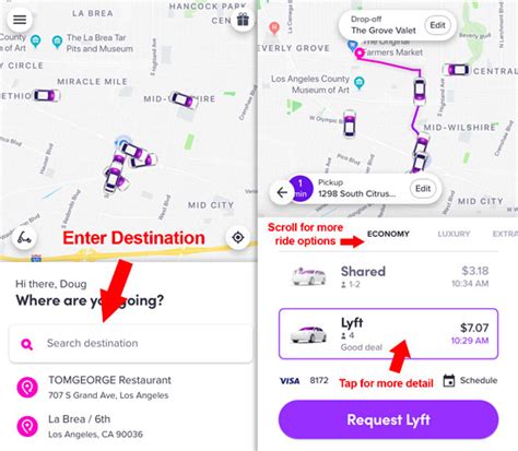 lyft trip estimate