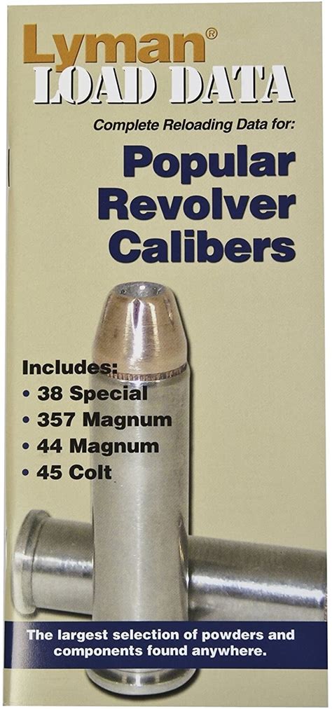 Lyman Load Datapopular Revolver Calibers
