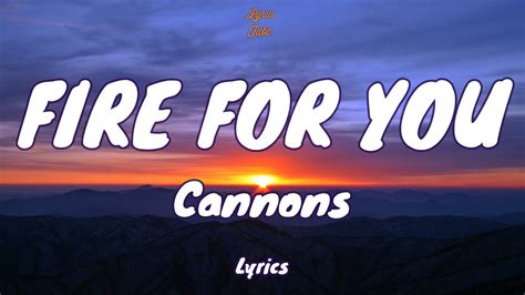 Cannons Fire For You (Letra en español) YouTube