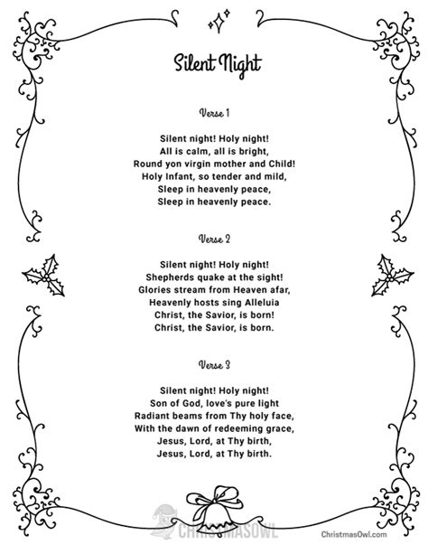 Free Silent Night sheet music for trumpet and piano