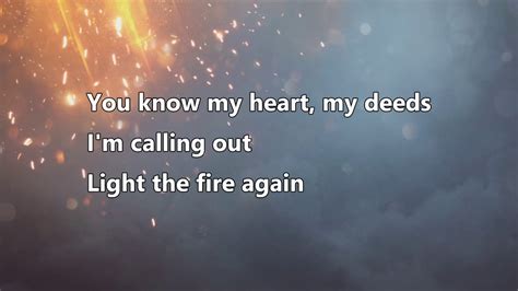 Lyrics Light The Fire Again