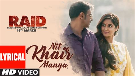 lyrics of nit khair manga