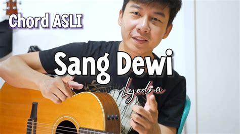 lyrics of sang dewi chords