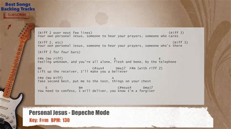 lyrics personal jesus depeche mode