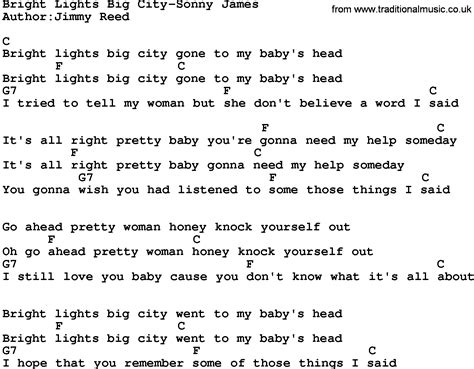 lyrics to bright lights