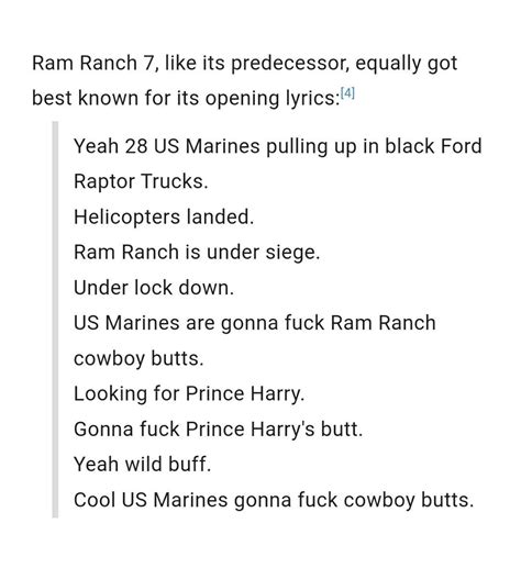 To Ram Ranch