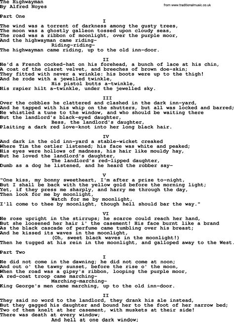 15 best The Highwayman images on Pinterest Narrative poetry, Poem and