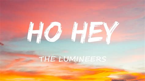 lyrics to the song hey ho by the lumineers