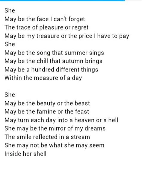 lyrics to the song she by elvis costello