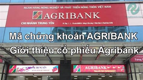 mã cổ phiếu ngân hàng agribank