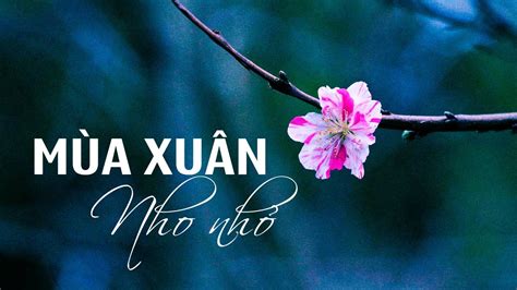 mùa xuân nho nhỏ bài thơ