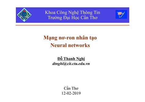 mạng nơ ron nhân tạo pdf