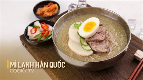 mỳ lạnh hàn quốc