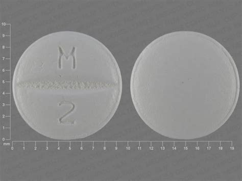 m 2 white pill
