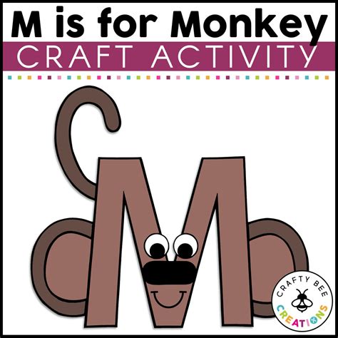 M Is For Monkey Craft