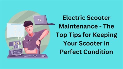 M Scooter Maintenance Tips