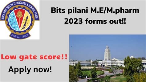 m.tech admission in bits pilani without gate