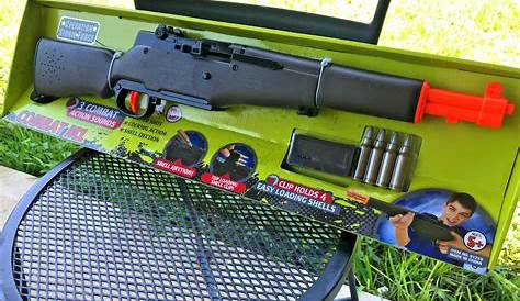 Buzz Bee Toys Combat M1 Garand CMP toy rifle Machine pistol gun 2 pack