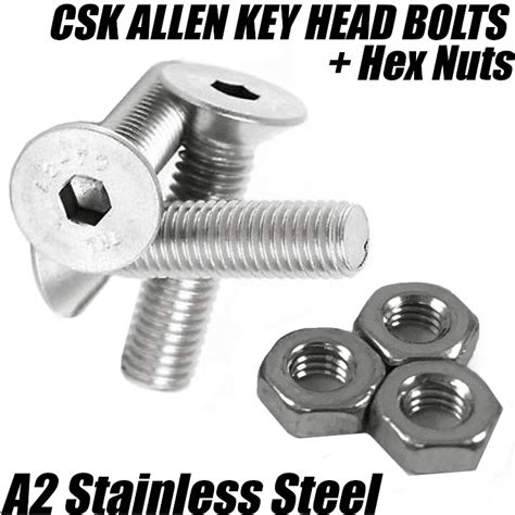 M10 Allen Nuts