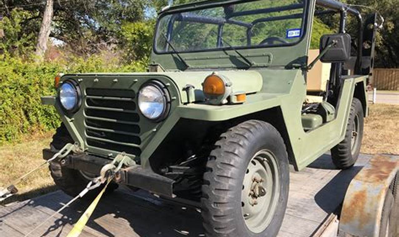 m151 jeep for sale