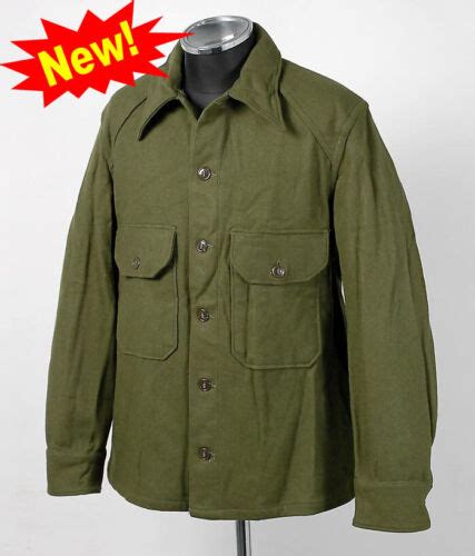 m1951 cold weather wool field shirt